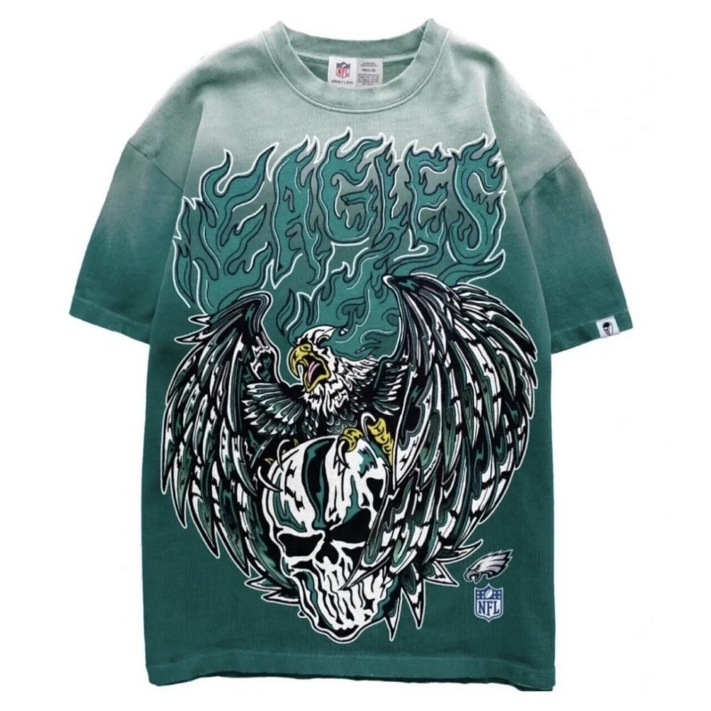 Warren Lotas x NFL Eagles Tee worn 1x